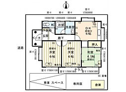 門前町5丁目　戸建て　3DK 1