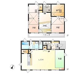 西汗(にしふざかし)戸建 1