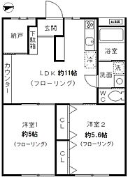 百合丘ハイコーポＢ棟113号室 113