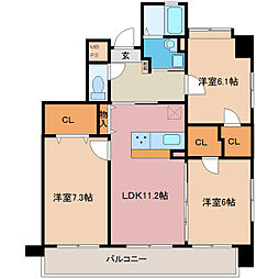 エーフィールズ新田東 401