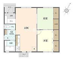 高松町借家Ｄ 1