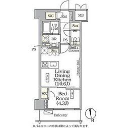 ザ・パークハビオ神楽坂レジデンスSouth 823