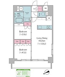 ドゥーエ西馬込II 0407