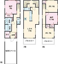 富田林市若松町西2丁目住宅 2