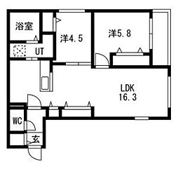 仮)GA-琴似2-7MS B棟 201