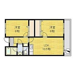 コーポ上町B棟 302