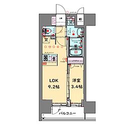 プレサンス立売堀ベルヴィル 404