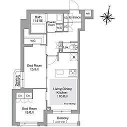 コンフォリア・リヴ東中野 405