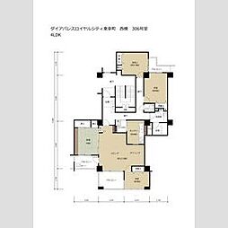 ダイアパレスロイヤルシティ東幸町西棟 306