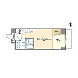 ドゥーエ町屋II 302