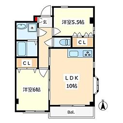 クレスコート国立 201