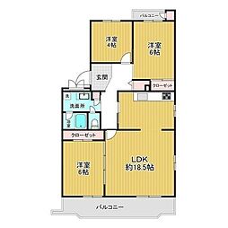 えびな国分団地　5号棟 401