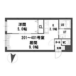 グランメール北11条 401