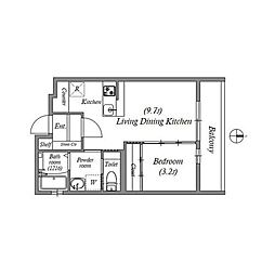 アドバンス京都リエートII 201