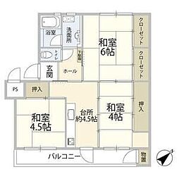 船橋グリーンハイツ3号棟 405