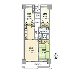 光が丘パークタウン大通り南7号棟 1