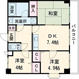 ライオンズマンション東青梅第三 404