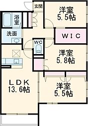 シャーメゾン宇多津　Ｂ棟 101