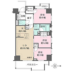 ザ・パークハウス国分寺プレイス 404