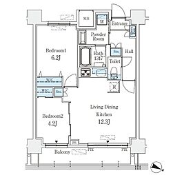 京町堀ビューアパートメント 1206