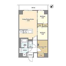 グランカーサ西葛西 102