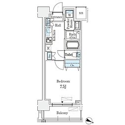 京町堀ビューアパートメント 208