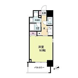 ブリリアンクラス河原町（旧：LaSante河原町） 601