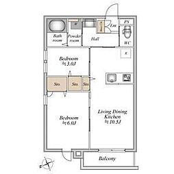 ザ・フォレスト立川 101