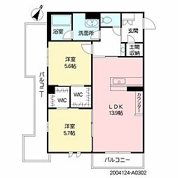 カーサ宮ノ前　直方　Ａ棟 A0302