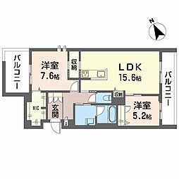 シャーメゾンサクラスクエア本郷 201