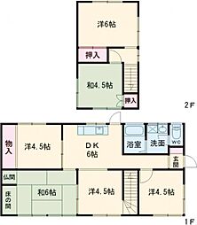岐阜市加野2丁目　貸家 1