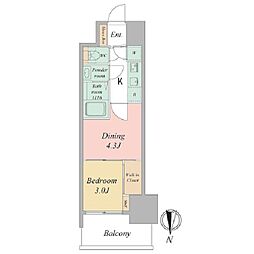 セレニテ東梅田アリエ 407