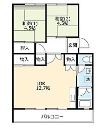 ＵＲ　泉南一丘団地　70棟 201