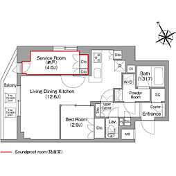 コンフォリア・リヴ平井ＭＵＴＩＯ 201