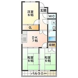 エヌタス西河渡　B棟 501