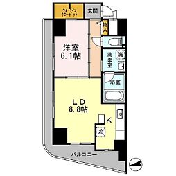 カスタリアタワー肥後橋 202