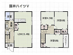 藤井ハイツＶ A