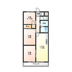 ハイツ富田III 4C