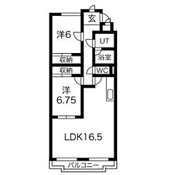 ベルメゾン若森 1C