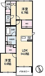 シャーメゾンサンフォレスト　Ａ棟 A0103