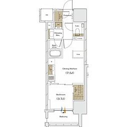 ザ・パークハビオ谷町六丁目クロス 1403