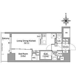 コンフォリア・リヴ北浜淡路町 1002