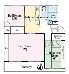 長津田団地　1号棟 125