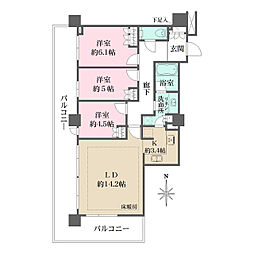 パークハウスワンズタワー 2506