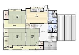 斐川町荘原5ＤＫ戸建て借家 -