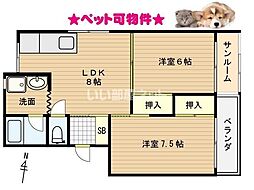 コーポ清水2号館 321