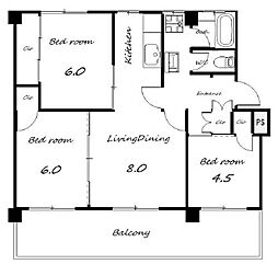 ヴィラナリー加東III　2号棟 238