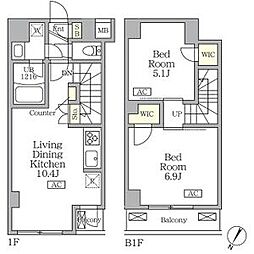 アジールコート三宿テラス 104