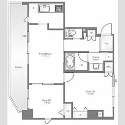 プレール・ドゥーク浅草 1002