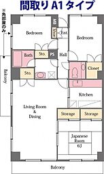 カルム北本1号棟 601